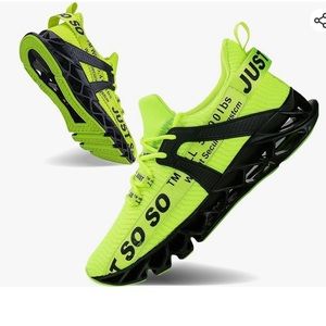 Mens Running Shoes Walking Non Slip Blade Type Sneakers